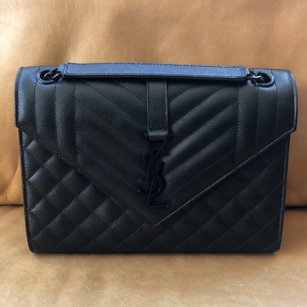 Ysl Medium Metalasse Envelope - Picture 9 of 13